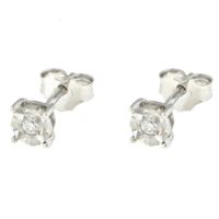 Pendientes Promesse Mujer in Oro blanco Diamante ORDISCO4